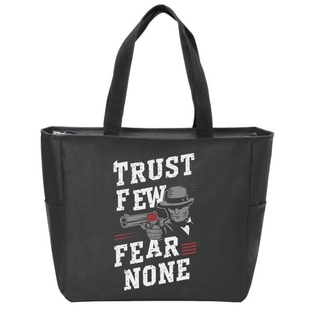 Gangster Style Mafia Lifestyle Organized Crime Family Zip Tote Bag