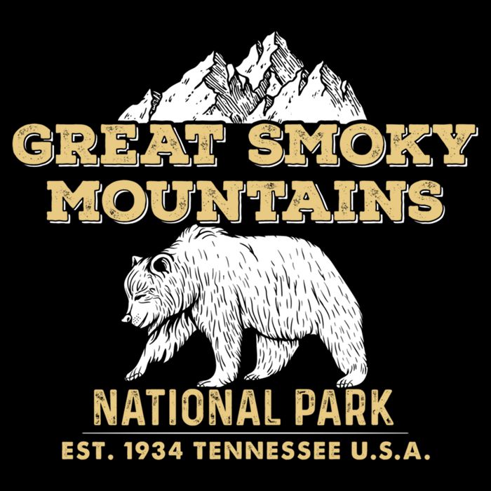 Great Smoky Mountains National Park Tennessee Bear Gift Toddler Fine Jersey T-Shirt