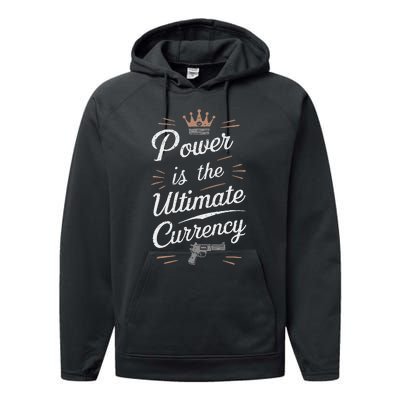 Gangster Style Mafia Lifestyle Organized Crime Family Performance Fleece Hoodie