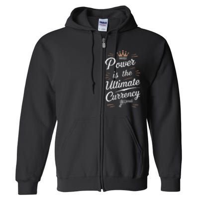 Gangster Style Mafia Lifestyle Organized Crime Family Full Zip Hoodie