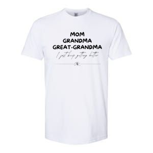 Grandma Sweatshirt Mom Grandma Great Grandma Softstyle CVC T-Shirt