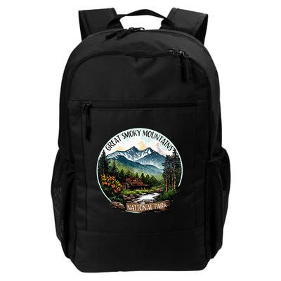 Great Smoky Mountains National Park Vintage Scene Souvenir Backpack