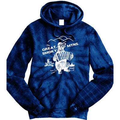 Great Smoky Mountains National Park TN Bear Tie Dye Hoodie