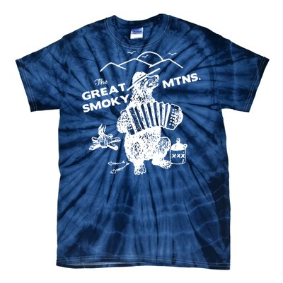 Great Smoky Mountains National Park TN Bear Tie-Dye T-Shirt