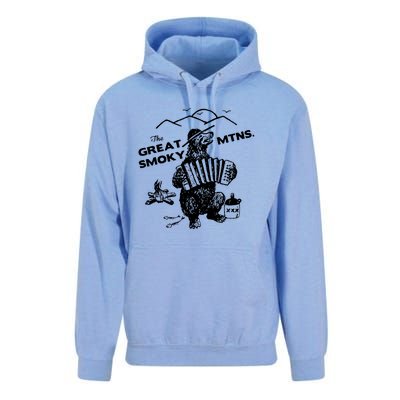 Great Smoky Mountains National Park TN Bear Unisex Surf Hoodie