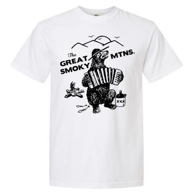 Great Smoky Mountains National Park TN Bear Garment-Dyed Heavyweight T-Shirt