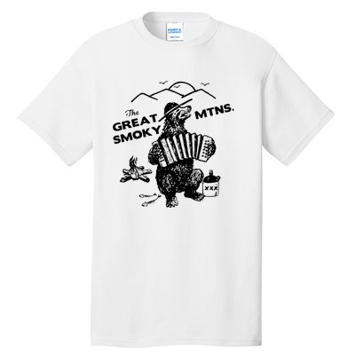 Great Smoky Mountains National Park TN Bear Tall T-Shirt