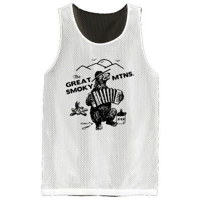 Great Smoky Mountains National Park TN Bear Mesh Reversible Basketball Jersey Tank