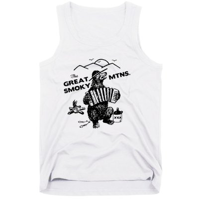 Great Smoky Mountains National Park TN Bear Tank Top