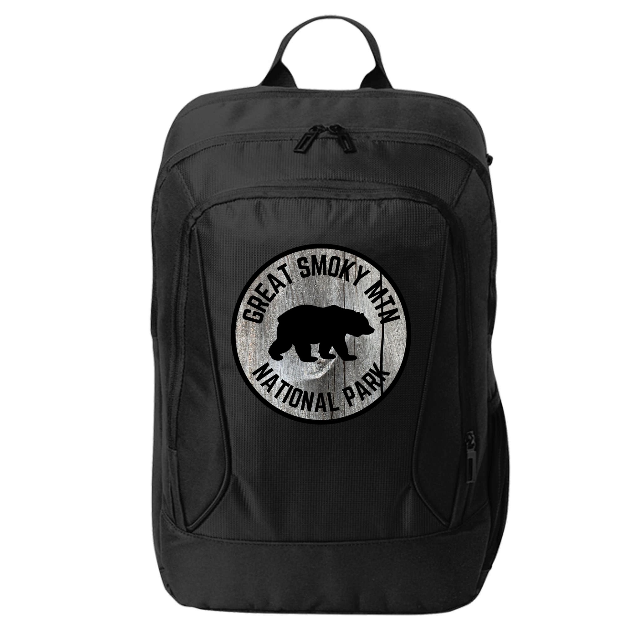 Great Smoky Mountains National Park Tennessee Bear Outdoors Gift City Backpack