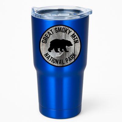 Great Smoky Mountains National Park Tennessee Bear Outdoors Gift Tumbler