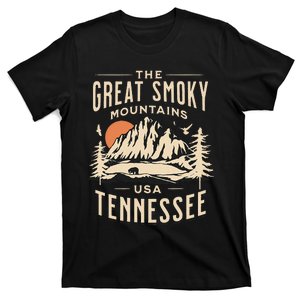 Great Smoky Mountains National Park Tennessee Hike Outdoors T-Shirt