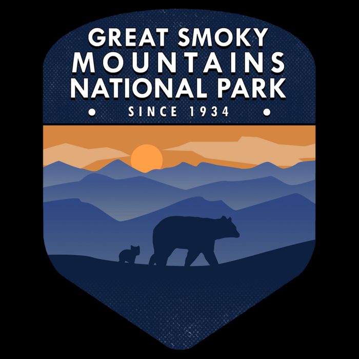 Great Smoky Mountains National Park TN Bear Cooling Performance Crew T-Shirt
