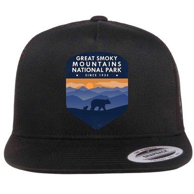 Great Smoky Mountains National Park TN Bear Flatbill Hat