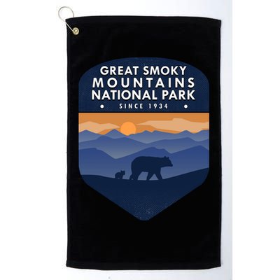 Great Smoky Mountains National Park TN Bear Golf Towel