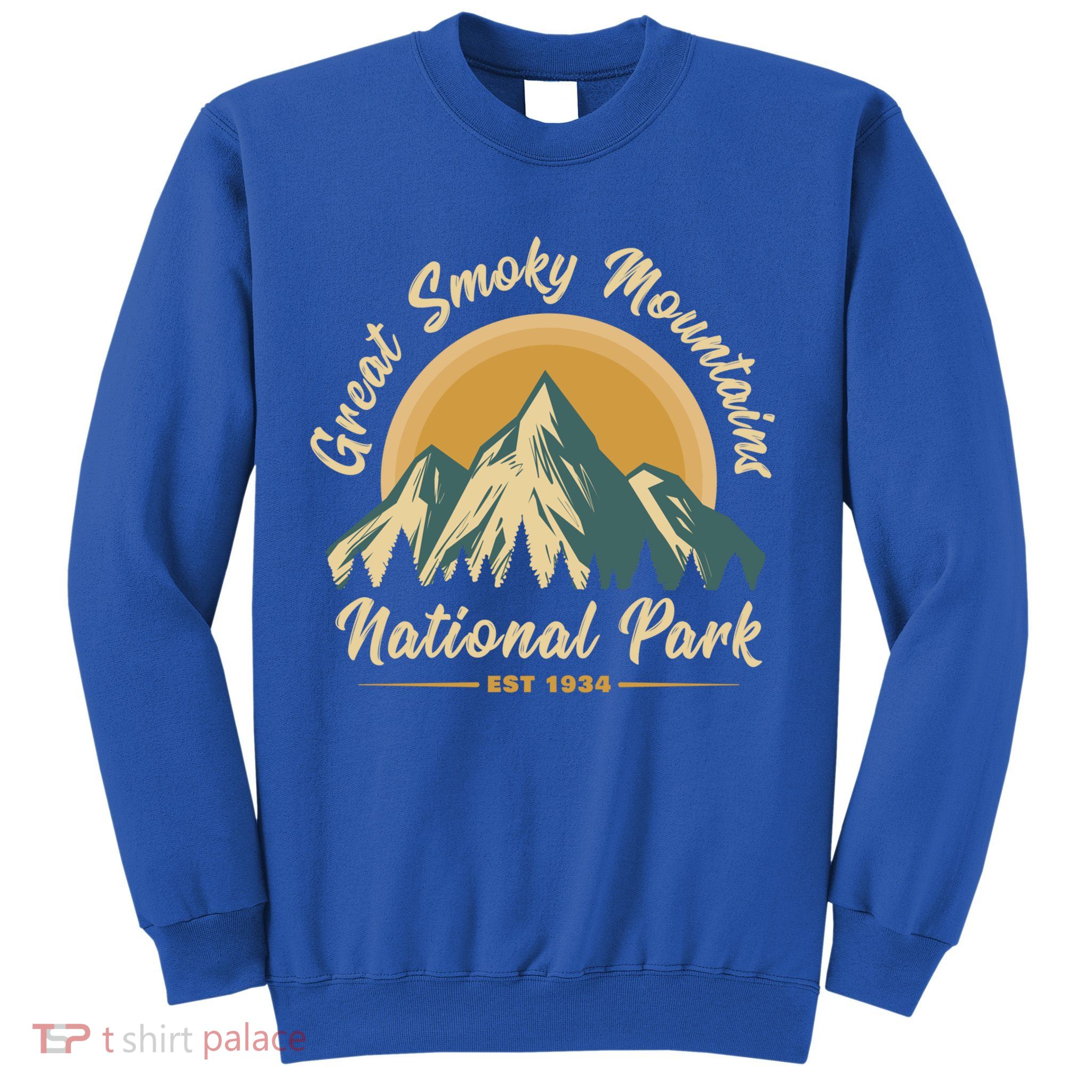 Great Smoky Mountains National Park Vintage Cute Gift Sweatshirt