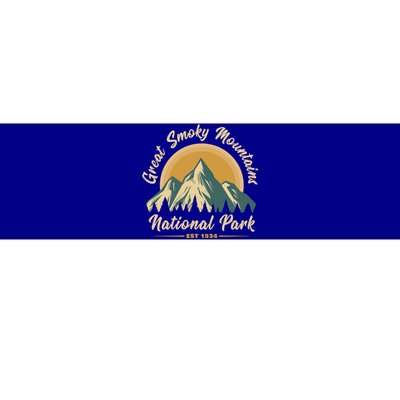 Great Smoky Mountains National Park Vintage Cute Gift Bumper Sticker