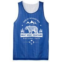 Great Smoky Mountains National Park Gift Bear Vintage Gift Mesh Reversible Basketball Jersey Tank