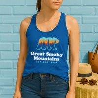 Great Smoky Mountains Great Gift Bear Great Smoky Mountains Gift Womens Tank Top