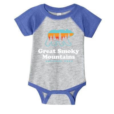 Great Smoky Mountains Great Gift Bear Great Smoky Mountains Gift Infant Baby Jersey Bodysuit