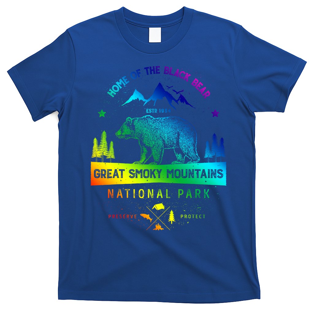 Great Smoky Mountains National Park Gift Bear Vintage Gift T-Shirt