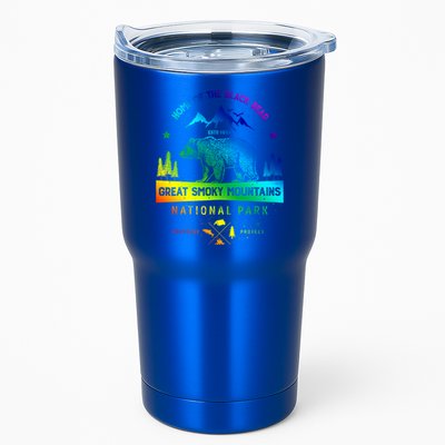 Great Smoky Mountains National Park Gift Bear Vintage Gift Tumbler