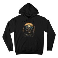 Great Smoky Mountains Retro Usa National Park Hoodie