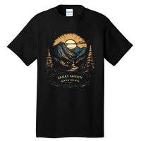 Great Smoky Mountains Retro Usa National Park Tall T-Shirt