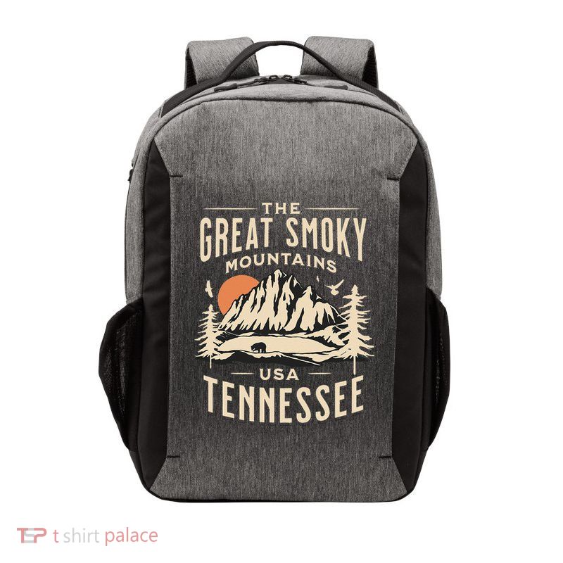 Great Smoky Mountains National Park Tennessee Outdoors Vector Backpack