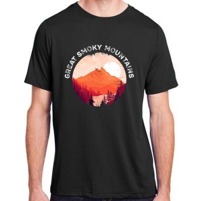 Great Smoky Mountains Hiking Souvenir Adult ChromaSoft Performance T-Shirt