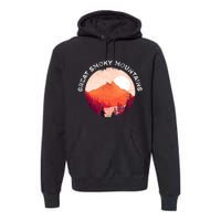 Great Smoky Mountains Hiking Souvenir Premium Hoodie