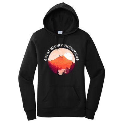 Great Smoky Mountains Hiking Souvenir Women's Pullover Hoodie