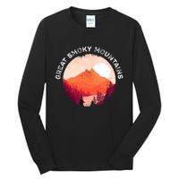 Great Smoky Mountains Hiking Souvenir Tall Long Sleeve T-Shirt