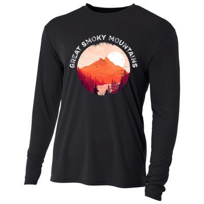 Great Smoky Mountains Hiking Souvenir Cooling Performance Long Sleeve Crew