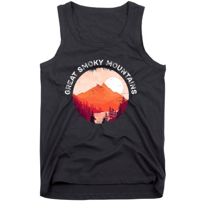 Great Smoky Mountains Hiking Souvenir Tank Top