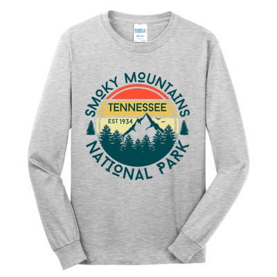 Great Smoky Mountains National Park Tennessee Nature Hiking Tall Long Sleeve T-Shirt