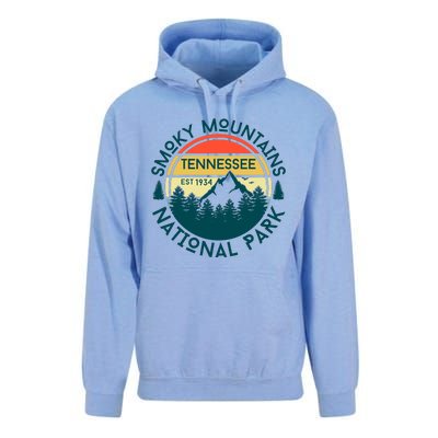 Great Smoky Mountains National Park Tennessee Nature Hiking Unisex Surf Hoodie