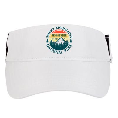 Great Smoky Mountains National Park Tennessee Nature Hiking Adult Drive Performance Visor