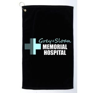 Grey Sloan Memorial Hospital Hoodie Platinum Collection Golf Towel