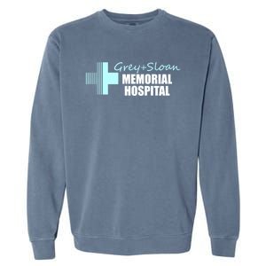 Grey Sloan Memorial Hospital Hoodie Garment-Dyed Sweatshirt