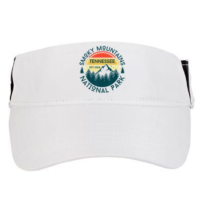 Great Smoky Mountains National Park Tennessee Outdoors Adult Drive Performance Visor