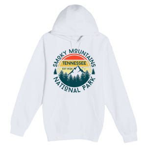 Great Smoky Mountains National Park Tennessee Outdoors Premium Pullover Hoodie