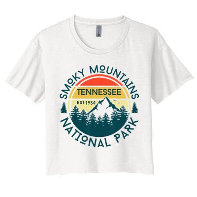 Great Smoky Mountains National Park Tennessee Outdoors Crop Top