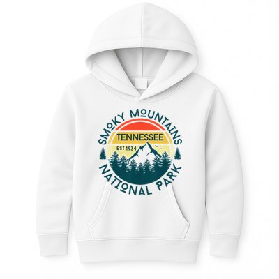 Great Smoky Mountains National Park Tennessee Outdoors Kids Hoodie