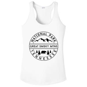 Great Smoky Mountains National Park Tennessee Nature Hiking Ladies PosiCharge Competitor Racerback Tank