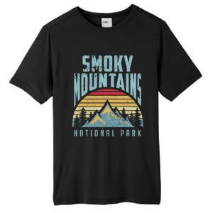 Great Smoky Mountains National Park Tennessee Retro Gift Tall Fusion ChromaSoft Performance T-Shirt