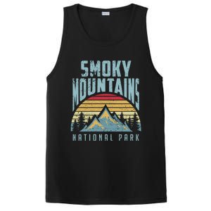 Great Smoky Mountains National Park Tennessee Retro Gift PosiCharge Competitor Tank