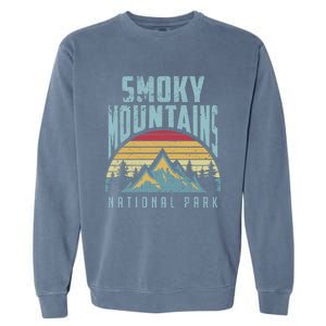 Great Smoky Mountains National Park Tennessee Retro Gift Garment-Dyed Sweatshirt