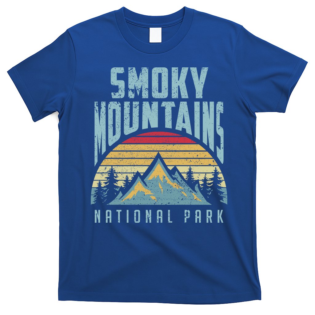Great Smoky Mountains National Park Tennessee Retro Gift T-Shirt