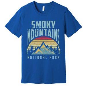 Great Smoky Mountains National Park Tennessee Retro Gift Premium T-Shirt